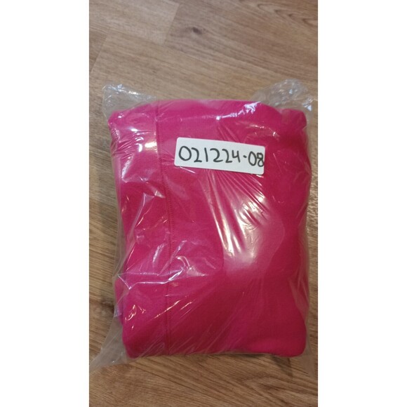 Vintage USA Russell Sweatshirt Mens Medium Pink Reverse Weave Fleece Crew Neck - Picture 16 of 16